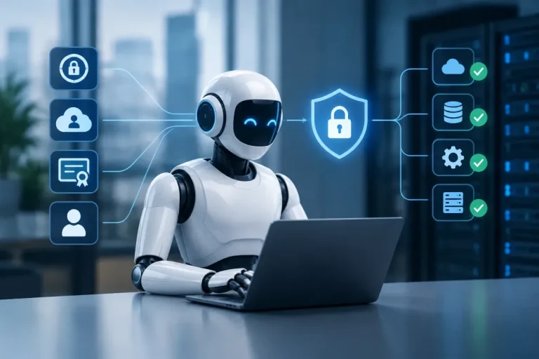 Autonomous AI agent authentication and authorization security workflow