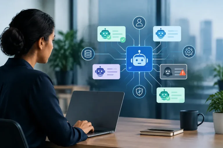 Centralized registry for inventorying AI agents across an organization