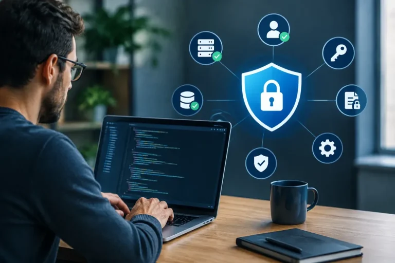 Developer reviewing MCP security risks and protection controls