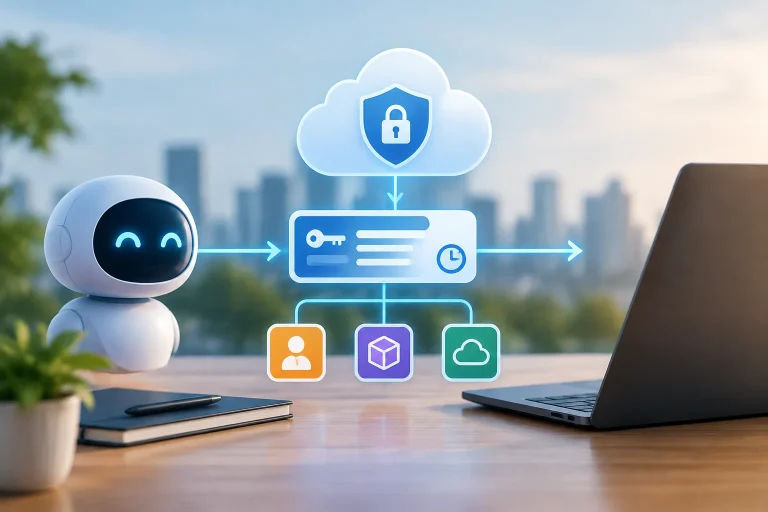 AI application using temporary AWS credentials through IAM and STS